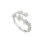 Forget-me-not Flower Ring S925